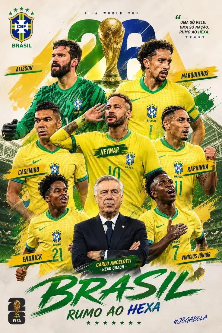 Brésil — Rumo ao Hexa
