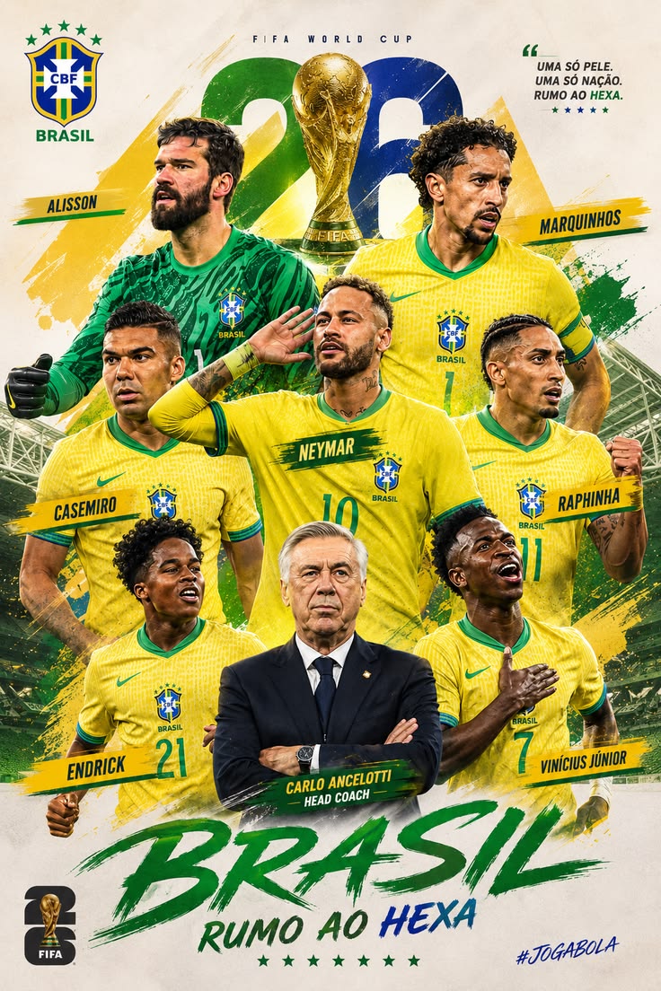 Brésil — Rumo ao Hexa